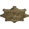 Ekena Millwork Antilles Ceiling Medallion (Fits Canopies up to 6"), 38 1/4"OD x 1 1/2"P, Mississippi Mud Crackle CM38ANMMC - alternate 3